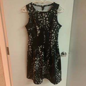 Black and white dress